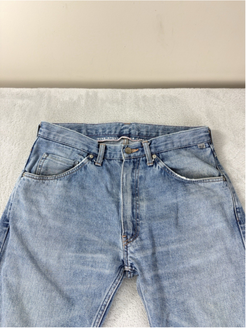 Ursus Bape Jeans Men's Size 32 W X 30 L/Medium Authentic Red Selvedge Made Japan - Picture 16 of 16